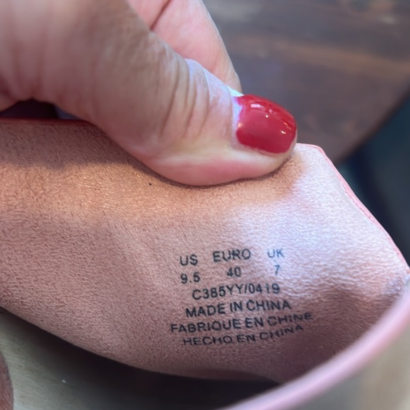 Kelsi Dagger Pink Suede clogs - 9.5 - Picture 9 of 9